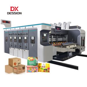 Carton Box Making Machine Corrugated Cardboard Slotting Printing Machine