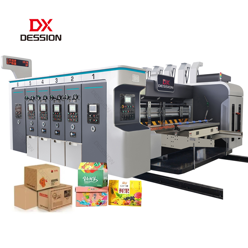 Flexo Printing Machine Manufacturer 4 Colors Flexo Printing Machine For Carton Box