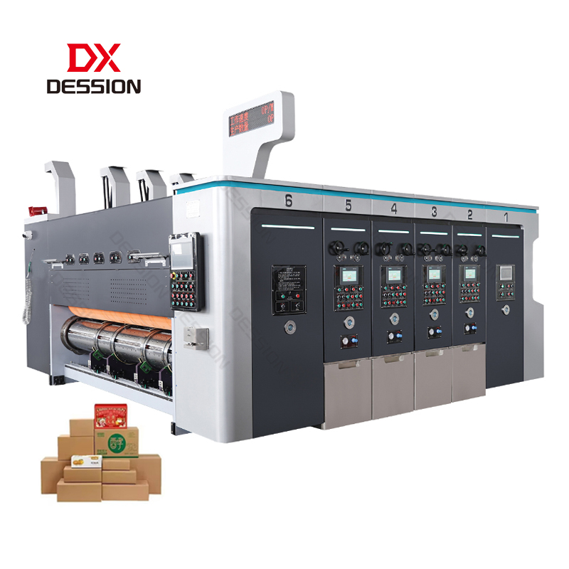 Flexo Printing Machine Manufacturer 4 Colors Flexo Printing Machine For Carton Box - Image 5