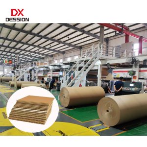 Paperboard Making Machine 2 3 5 7Layer Corrugated Paperboard Production Line