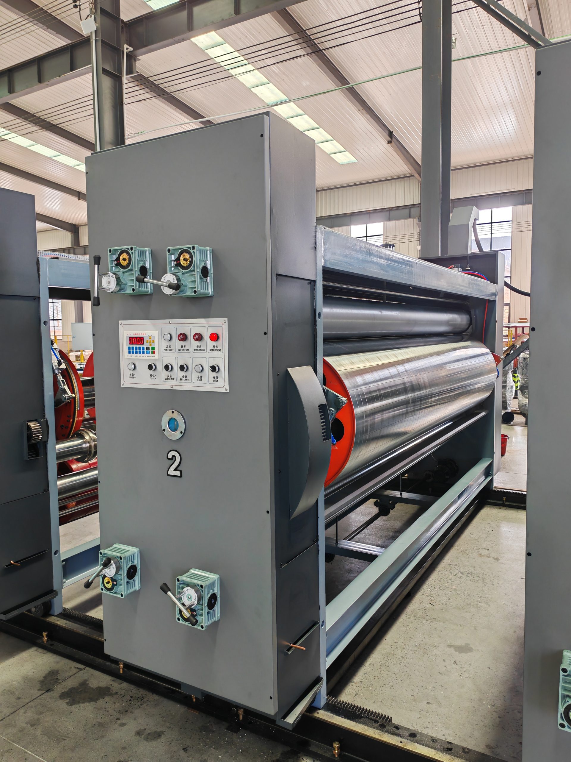 Semi Automatic Corrugated Flexographic Printing And Slotting Machine - Image 5