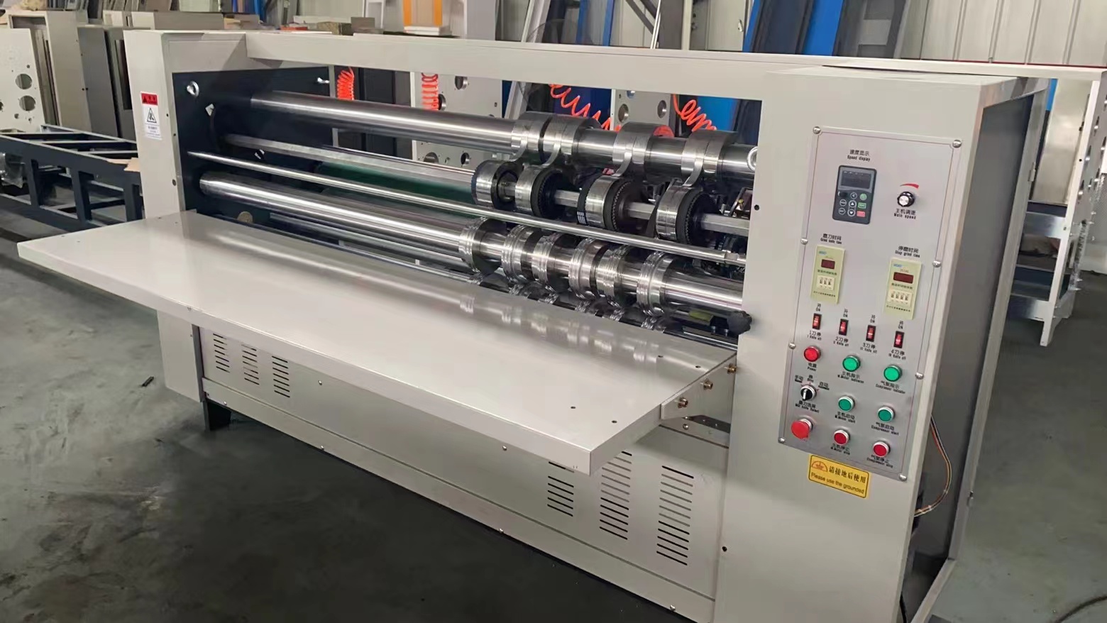Corrugated Box Slitter Slotter Carton Slitting Machine Price - Image 3
