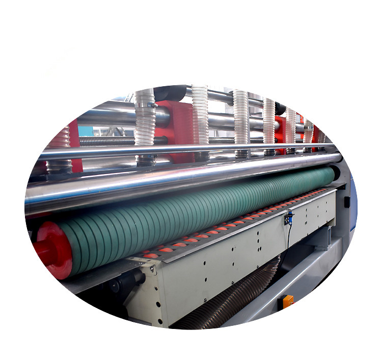 automatic carton cardboard 4 colors flexo printer slotter die cutter ...