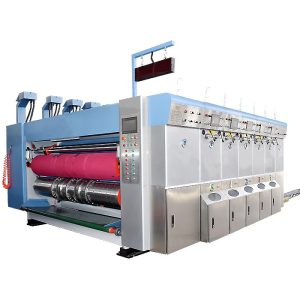 flexo carton printing die cutting machine