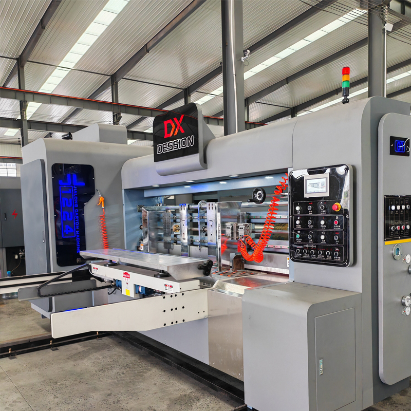 Fully auto Vacuum Adsorption high speed flexo printing die cutting machine with stacker - Image 2