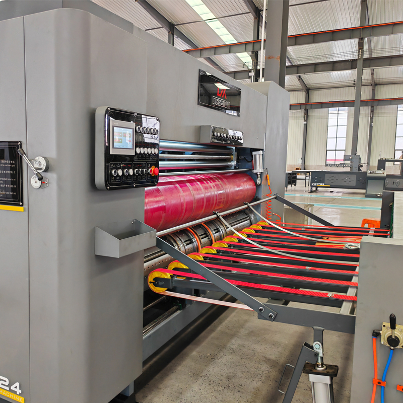 Fully auto Vacuum Adsorption high speed flexo printing die cutting machine with stacker - Image 5
