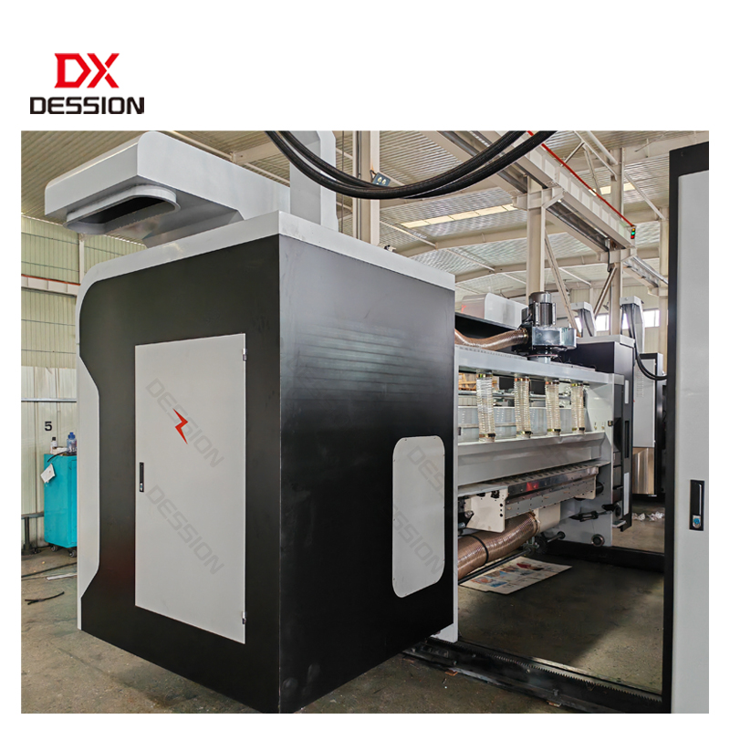 automatic carton cardboard 4 colors flexo printer slotter die cutter - Image 4